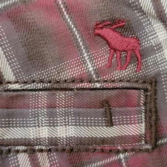 Vintage Abercrombie and Fitch New York Plaid Bermuda Shorts Size 6 - Picture 7 of 16